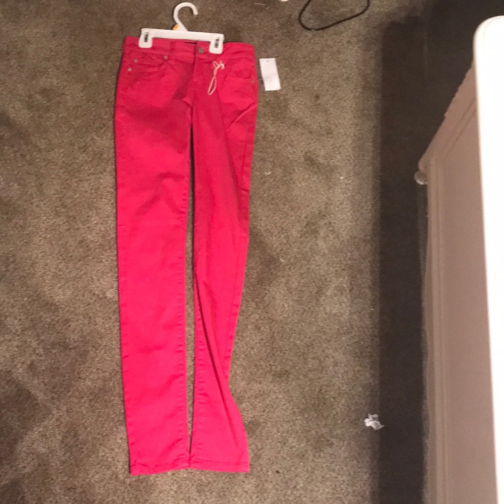 Pink jeggings